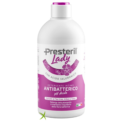 Lady Presteril Detergente Intimo Antibatterico PH Acido 500  ml