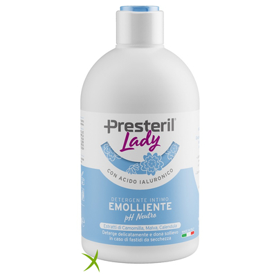 Lady Presteril Detergente Intimo Emolliente PH Neutro 250 ml