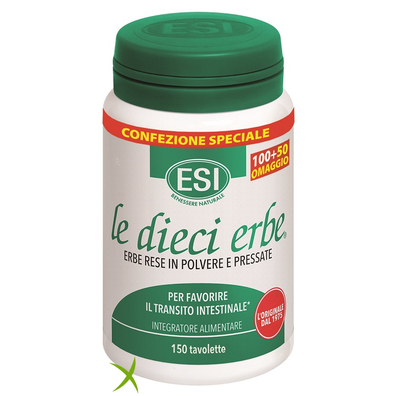 Esi le Dieci Erbe 100 Tavolette + 50 Tavolette Omaggio