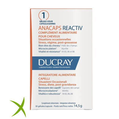 Ducray Anacaps Reactiv Capelli 30 capsule