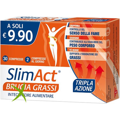 F&F Slim Act Brucia Grassi 30 Compresse