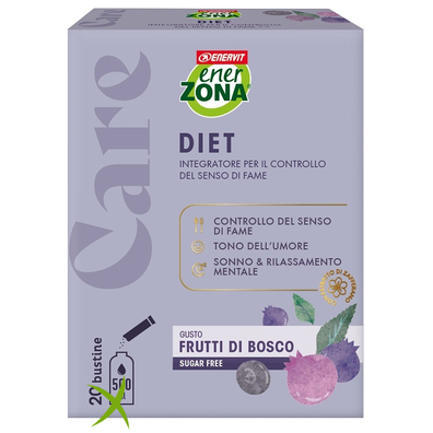 Enerzona Care Diet Frutti di Bosco 20 Bustine