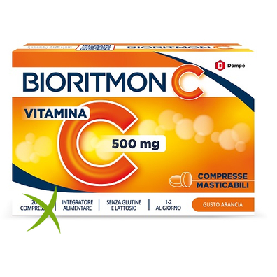 Bioritmon C 500 mg Vitamina C 20 Compresse Masticabili
