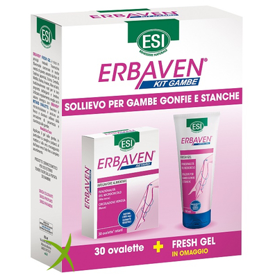 Esi Kit Erbaven 30 Ovalette + Erbaven Fresh Gel 100 ml omaggio