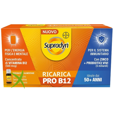 Supradyn Ricarica Pro B12 10 Flaconcini