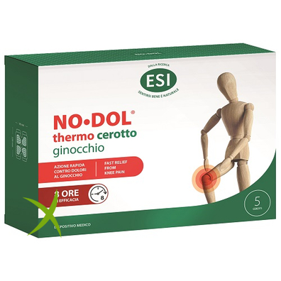 Esi No Dol Thermo Cerotto Ginocchio 5 Pezzi