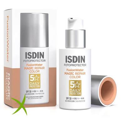 Isdin Fusion Water Magic Repair Color Spf50  50 ml
