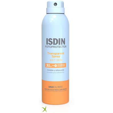 Isdin Transparent Spray Wet Skin Spf30 250 ml