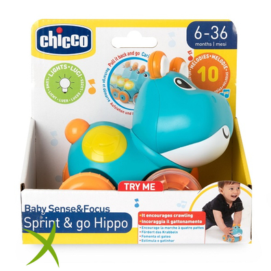 Chicco Gioco Baby Sense&Focus Hippo Sprint&Go