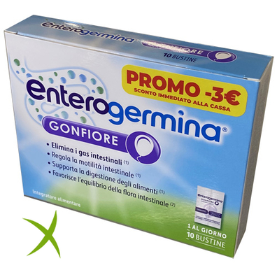 Enterogermina Gonfiore 10 Bustine 4g 