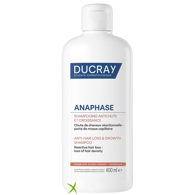 Ducray Anaphase Eeactive Shampoo Anticaduta e Crescita 400 ml