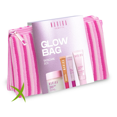 Narika Glow Bag Skincare 1 Narika Scrub Viso 50 ml + 1 Narika Serum Multivit C+E Booster 15 ml + 1 Narika Crema Viso Antiage 50 ml + 1 Narika Eye Countour Time Lift