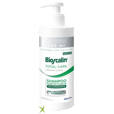 Bioscalin Total Care Shampoo Fortificante Volumizzante 400 ml