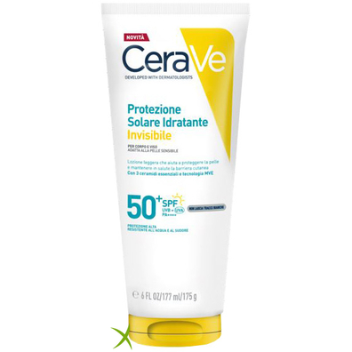 Cerave Protezione Solare Idratante Invisibile Spf50+ 177 ml
