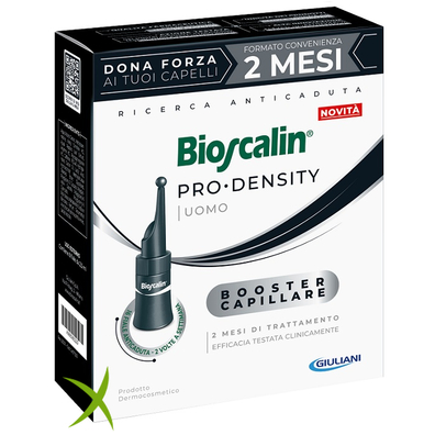 Bioscalin Pro Density Uomo Booster Capillare 16 Fiale x 2,5ml