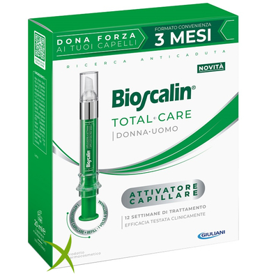 Bioscalin Total Care attivatore Capillare 2 Applicatori Multidose x 10 ml