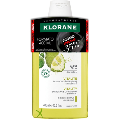 Klorane Shampoo Cedro 400 ml 