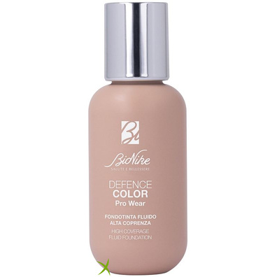 Bionike Defence Color Pro Wear Fondotinta Fluido Alta Coprenza N4 Beige 50 ml