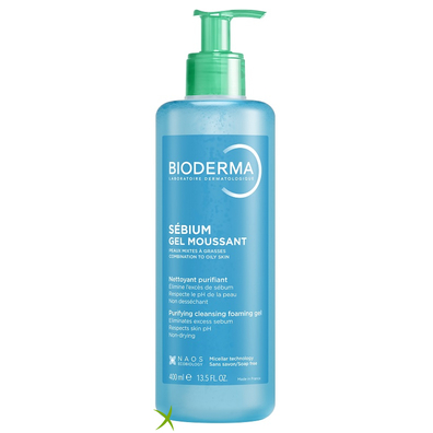Bioderma Sebium Gel Moussant 400 ml