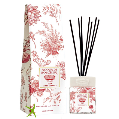 Acqua di Bolgheri Toscana Seta Fior di Loto Diffusore Ambiente 100 ml