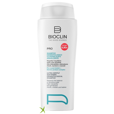 Bioclin Pro Shampoo Dermatologico Ultradelicato Addolcente 400 ml 