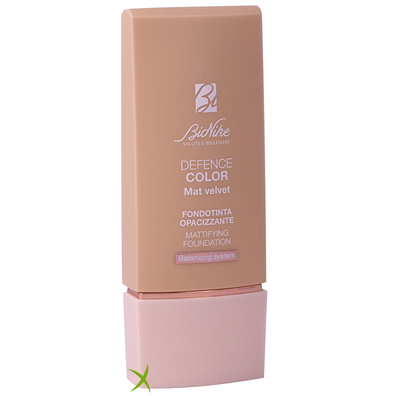 Bionike Defence Color Mat Velvet Fondotinta Opacizzante 04 Beige 30 ml