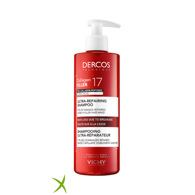 Vichy Dercos Technique Collagen Repair Shampoo 400 ml