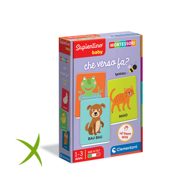 Clementoni Montessori Baby che Verso Fa?