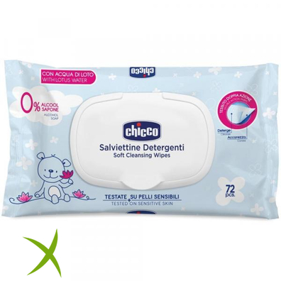 Chicco Salviette 72 Pezzi 