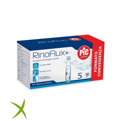 Soluzione isotonica rinoflux+ 5 ml 50 pezzi