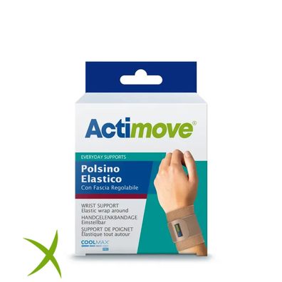 Actimove Polsino Elastico Con Fascia Regolabile
