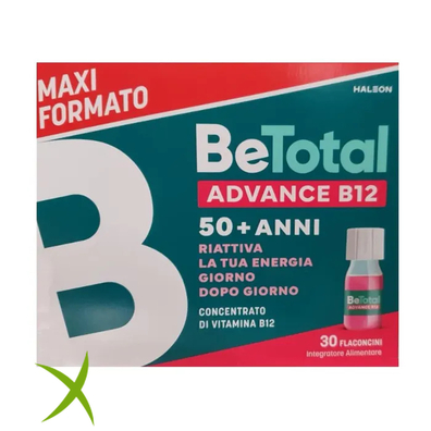 Betotal Advance B12 Integratore Alimentare 50+Anni 30 Flaconcini 7 ml