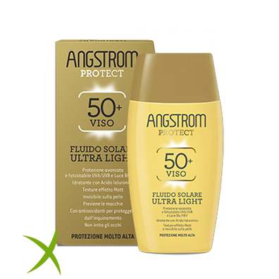 Angstrom Fluido Viso Opacizzante 50+ 40 ml