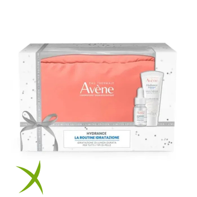 Avène Hydrance - Cofanetto Emulsione Leggera 40ml + Siero Idratante 10ml + Pochette