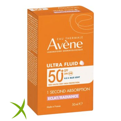 Avene Eau Thermale Solare Ultra Fluid Luminosità Spf 50+ 50 ml