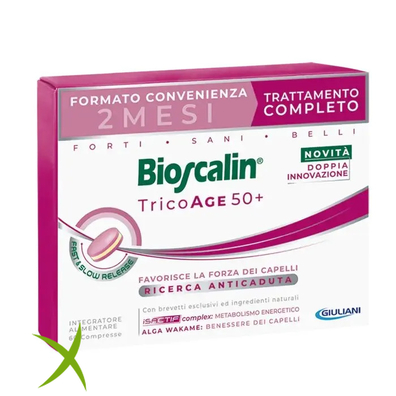 Bioscalin Tricoage Trattamento Completo 60 Compresse