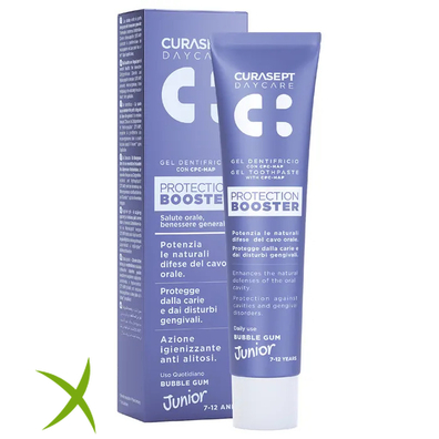 Curasept Daycare Dentifricio Protection Booster Junior 50 ml