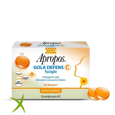 Apropos Gola Defens C Ace 20 Pastiglie