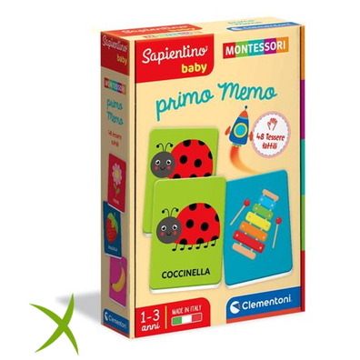 Clementoni Montessori Baby Primo Memo