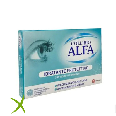 Collirio Alfa Idratante Protettivo 10 Flaconcini Monodose