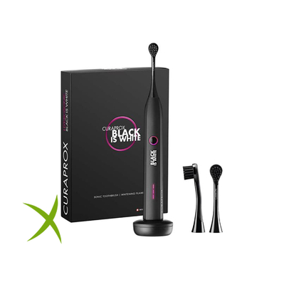 Curaprox Hydrosonic Black is White Spazzolino Sonico