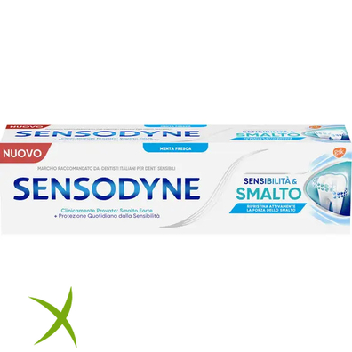 Dentifricio Sensibilità & Smalto Denti Sensibili Smalto Forte Gusto Menta Fresca 75 ml