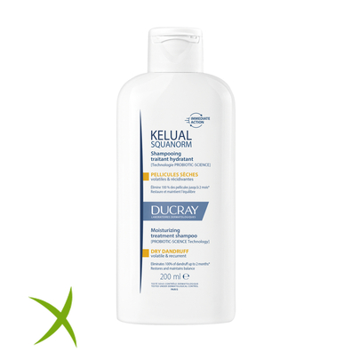 Ducray Kelual Squanorm Shampoo Anti Forfora Secca 200 ml