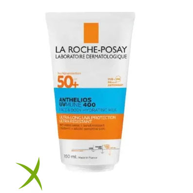 La Roche Posay Anthelios Latte Idratante Spf50+ Uvmune 400  Viso Corpo 150 ml