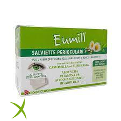 Eumill Salviette Perioculari 20 Pezzi