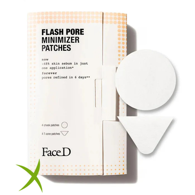 Face D Patch Riduzione Immediata dei Pori 4+4 Pezzi