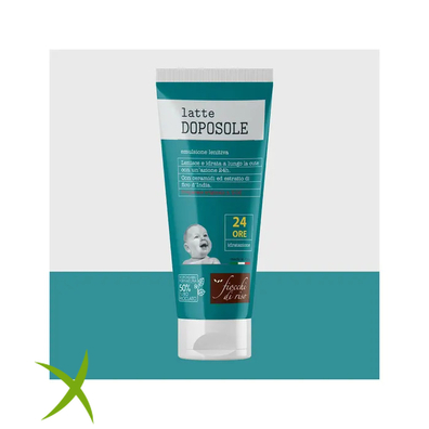 Fiocchi di Riso Bambini Latte Doposole Lenitivo e Idratante 140 ml
