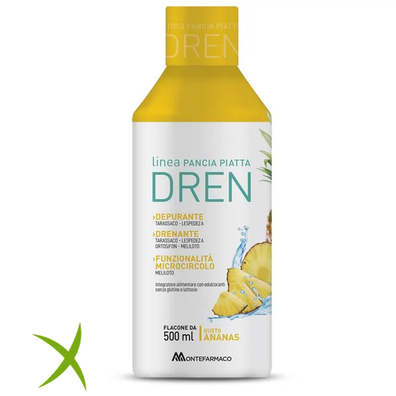 Pancia Piatta Dren Gusto Ananas 500 ml