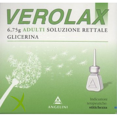 Verolax  9 g Ddulti Soluzione Rettale 6 Contenitori Monodose 