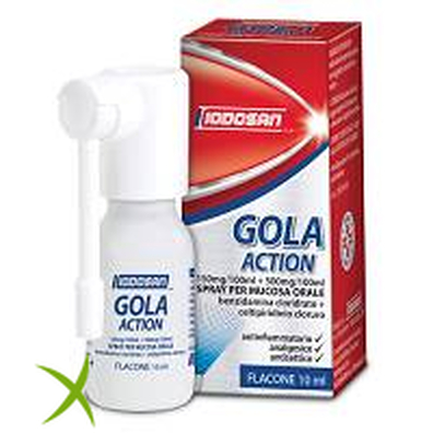 Gola Action Spray per Mucosa Orale 10 ml